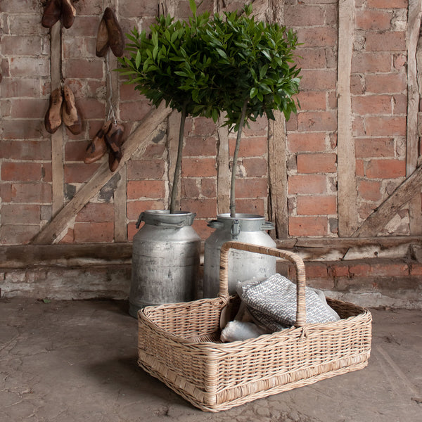 Large Vintage Catering Basket