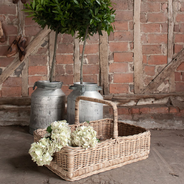 Large Vintage Catering Basket
