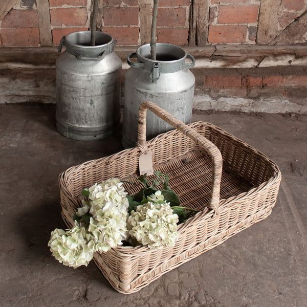 Large Vintage Catering Basket