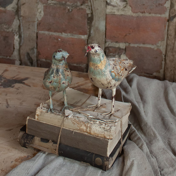 Pretty Metal Painted Dove