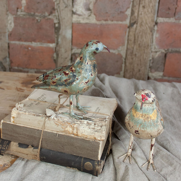 Pretty Metal Painted Dove