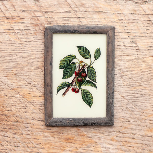 Small Framed Glass Painting From India