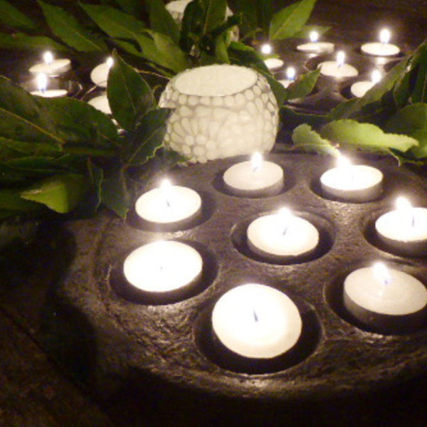 Vintage Stone Idli Plates