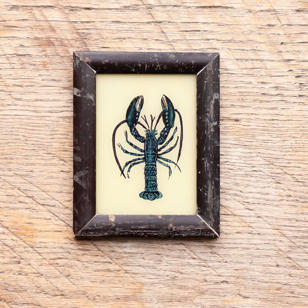 Mini Framed Glass Painting From India