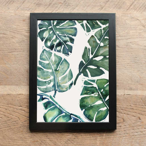 Print Wall Art Wild Leaf Print