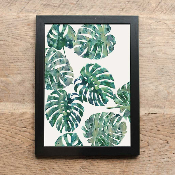 Print Wall Art Wild Leaf Print