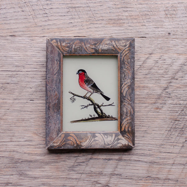 Mini Framed Glass Painting From India