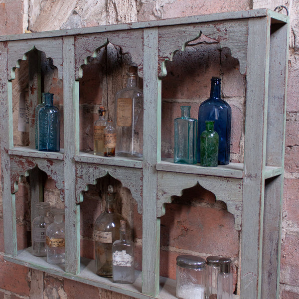Indian Reclaimed 6 wood Topi Shelf