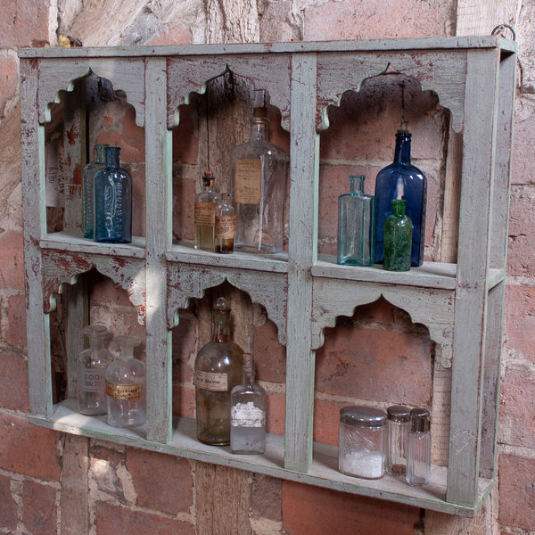 Indian Reclaimed 6 wood Topi Shelf