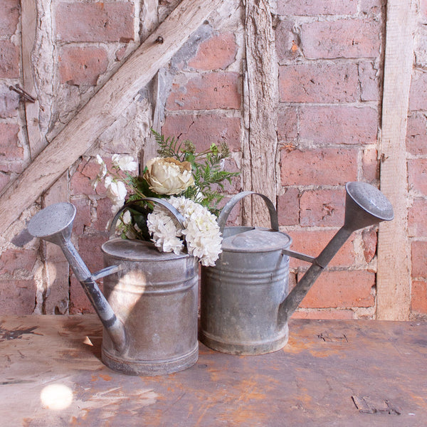 Traditional Vintage Zinc Garden Watering Can