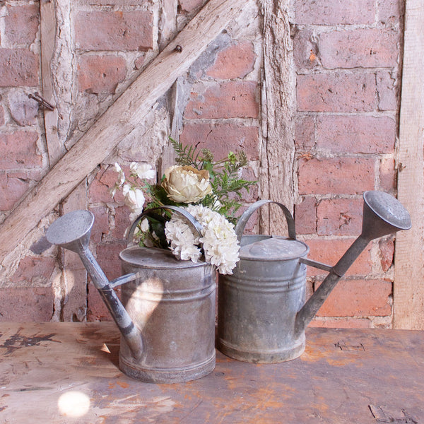 Traditional Vintage Zinc Garden Watering Can