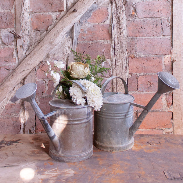 Traditional Vintage Zinc Garden Watering Can