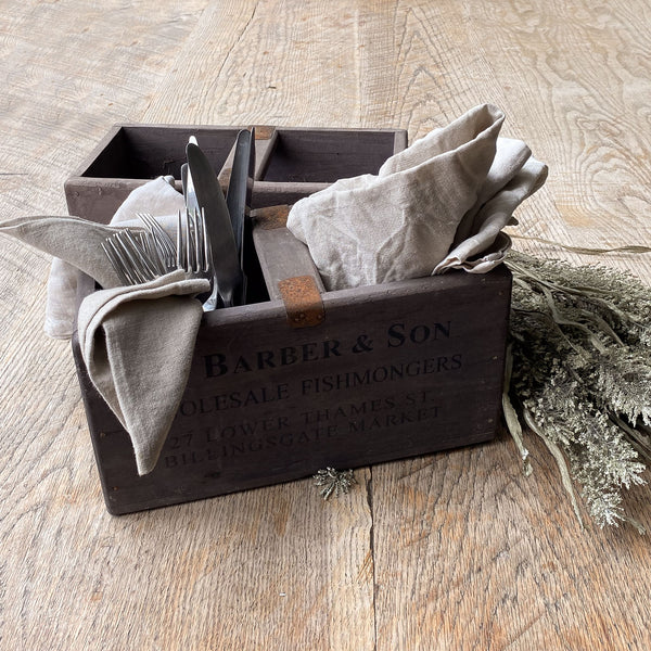 Rustic Wooden crate with handle