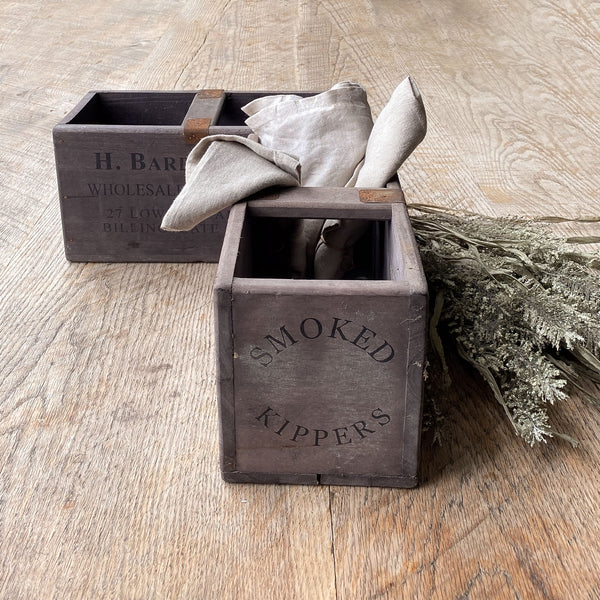 Rustic Wooden crate with handle