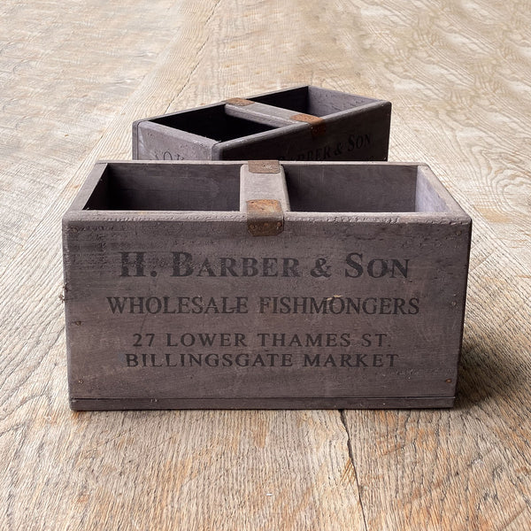 Rustic Wooden crate with handle