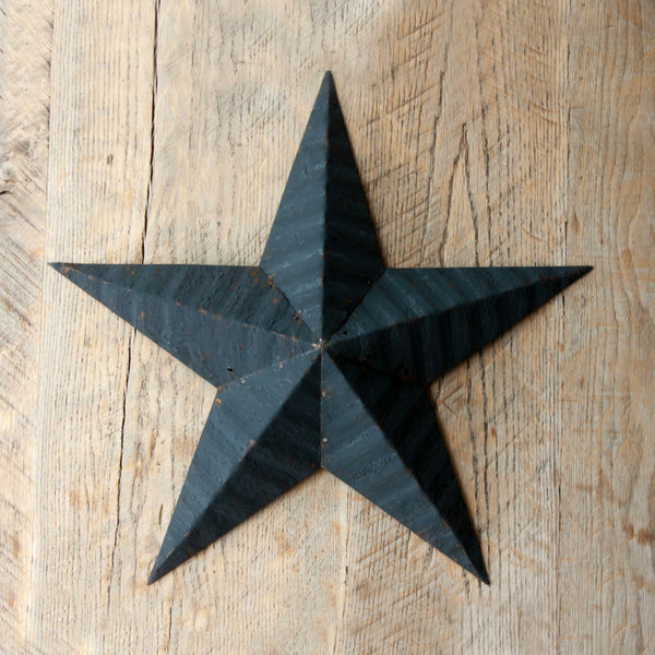 Vintage Black Amish Barn Stars
