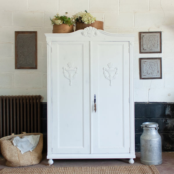 Vintage Black Display Cabinet