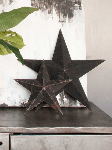 Vintage Black Amish Barn Stars