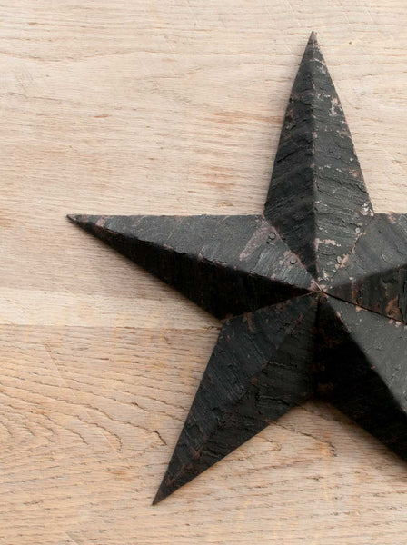 Vintage Black Amish Barn Stars