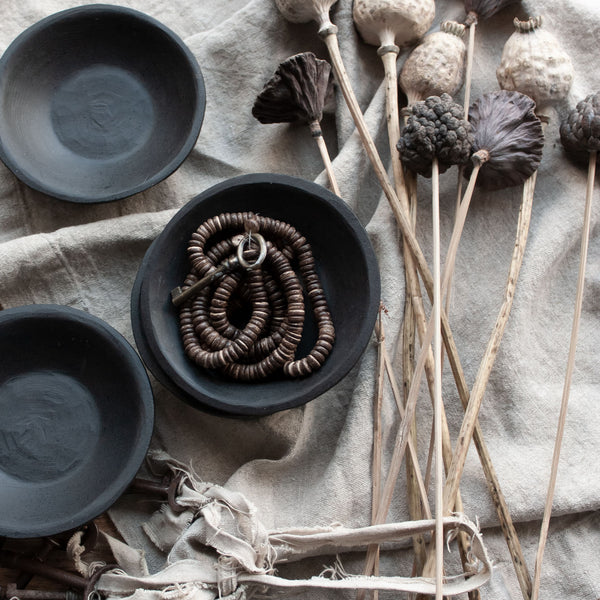Indian Stone Black Bowls