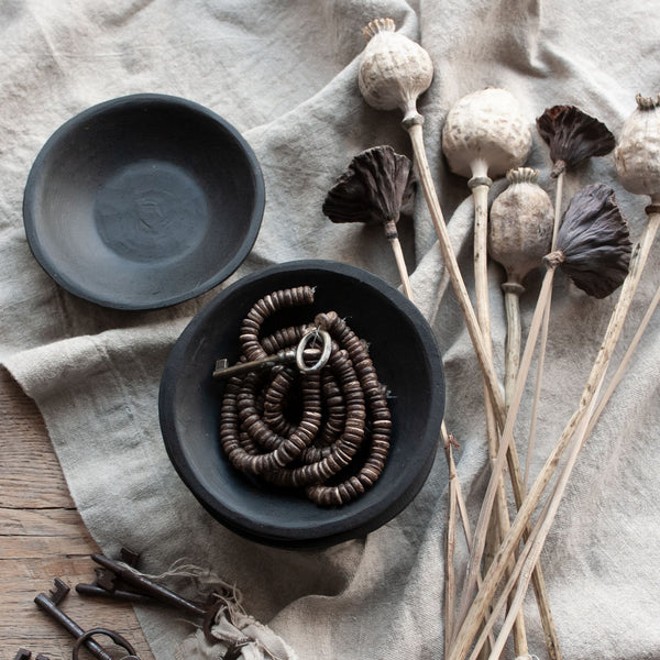 Indian Stone Black Bowls