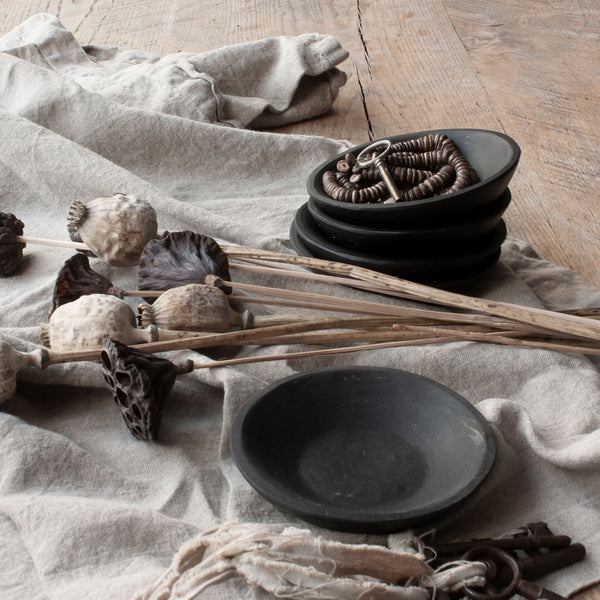 Indian Stone Black Bowls