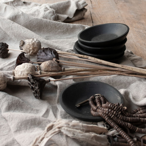 Indian Stone Black Bowls