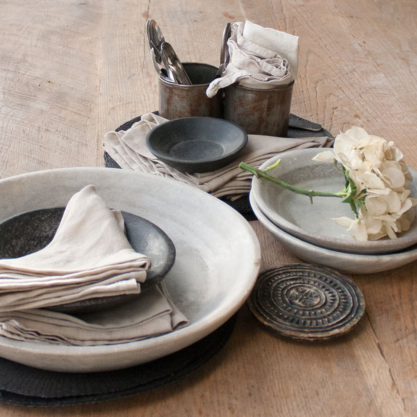 Indian Stone Black Bowls