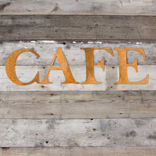 Rustic Metal Letters