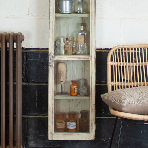 Indian Narrow Display Cupboard