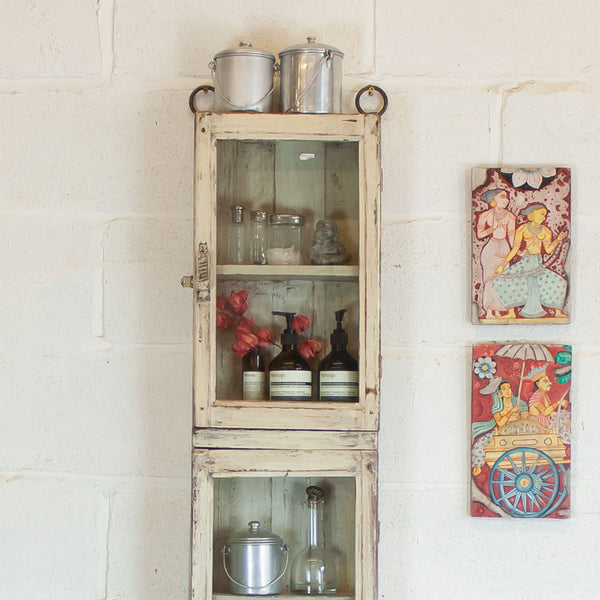 Indian Narrow Display Cupboard