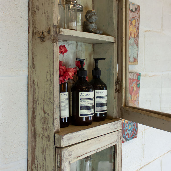 Indian Narrow Display Cupboard