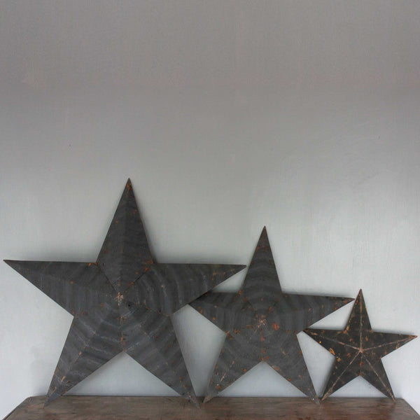 Vintage Black Amish Barn Stars