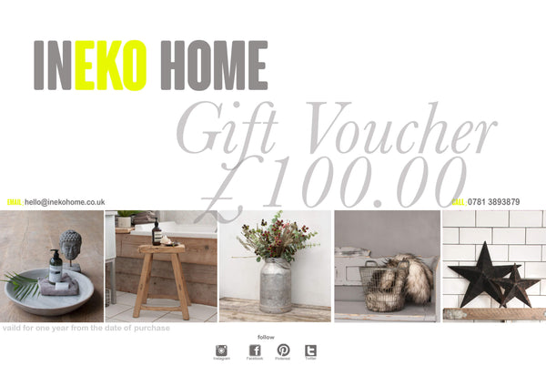 Ineko Home Gift Certificate