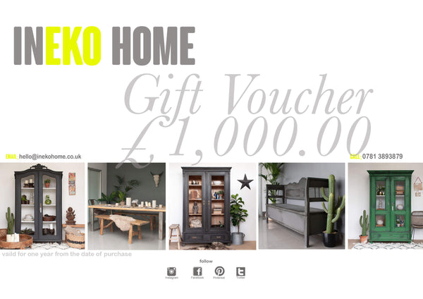 Ineko Home Gift Certificate