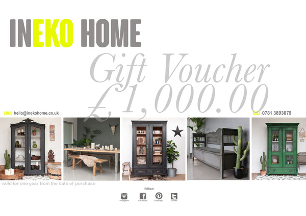 Ineko Home Gift Certificate