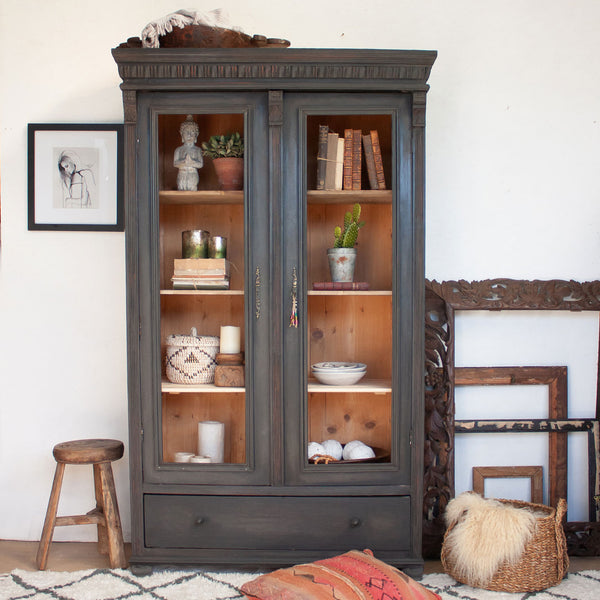 Display Cabinet with Glass Doors