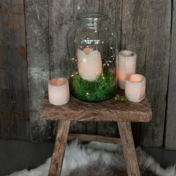 Hungarian Hand Blown Bottle Vases