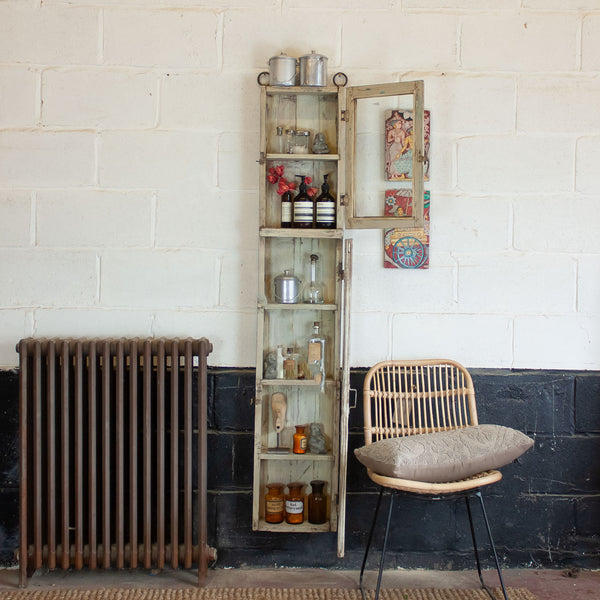 Indian Narrow Display Cupboard