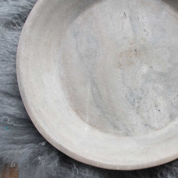 Large Indian Stone Bowl