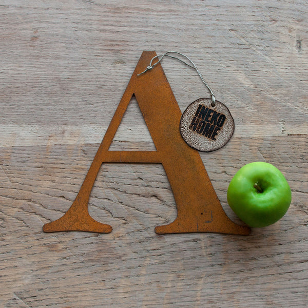 Rustic Metal Letters