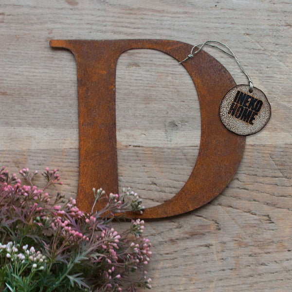 Rustic Metal Letters