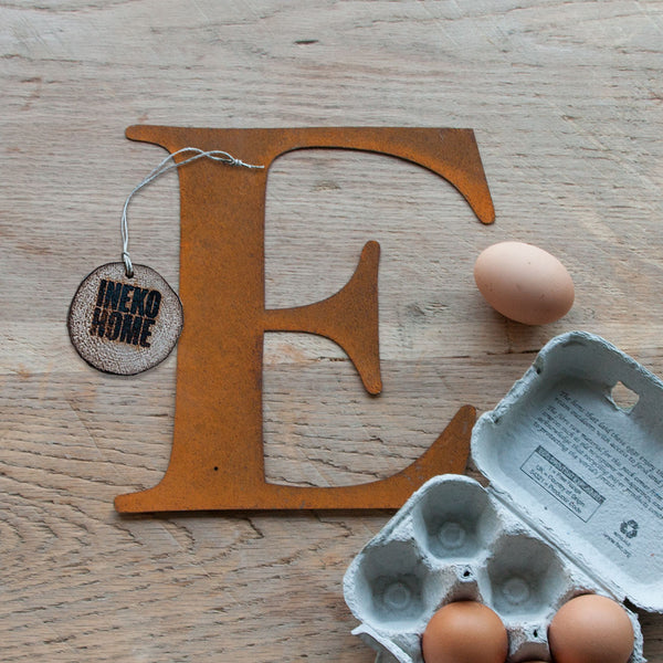 Rustic Metal Letters