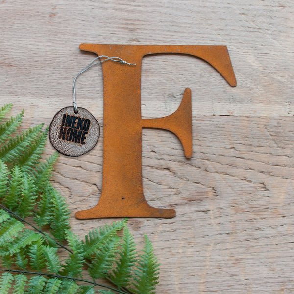 Rustic Metal Letters