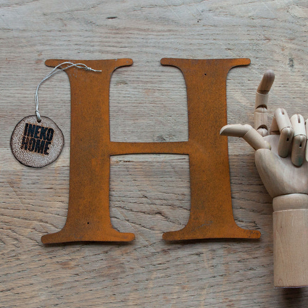Rustic Metal Letters