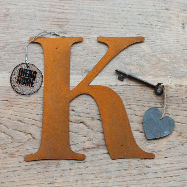 Rustic Metal Letters