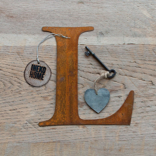 Rustic Metal Letters