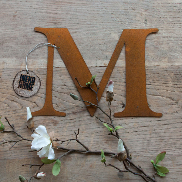 Rustic Metal Letters