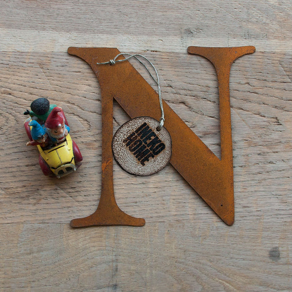 Rustic Metal Letters