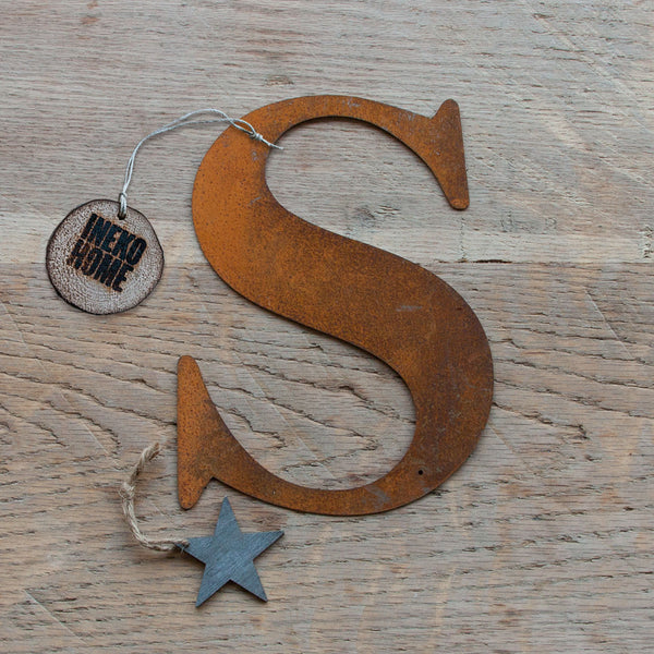 Rustic Metal Letters